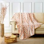 Allisandro Luxurious Dog Blanket, 350 GSM Super Fuzzy Microplush Fleece Pet Blankets for Small Medium Large Dogs and Cats, Brown, 64 x 40 Inches