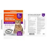 Flea and Tick Prevention Collars for Cats: Effective Pet Flea & Tick Treatment for Cats - Waterproof Adjustable Flea Tick Collars for Large & Small Cat, Outdoor Fleas Ticks Control for Kittens 4 Pack