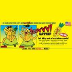 YEOWWW! Pineapple Catnip Toy for Cats, Yellow, 7", for All Breed Sizes