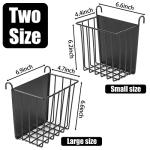 2PCS Rabbit Hay Rack with Heavy-Duty Metal Frame Rabbit Hay Holder for Cage - Guinea Pig Hay Feeder Bunny Hay Feeder,for Rabbits Guinea Pigs Bunny Chinchillas