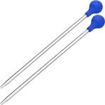 Boao 2 Sets Long Pipette for Fish Tank Coral Food Feeder Long Syringe Aquarium Coral Feeding Tube for Marine Fish Reef Aquatic Plant Spider Snake Lizard(Blue)