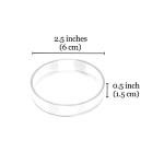 SunGrow Tough Borosilicate Glass Shrimp & Gecko Feed Dish, Wide and Deep, Transparent Basin for Shrimp Food, Dog & Cat Medicine Holder