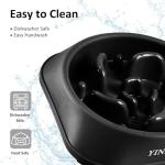 YINEYA Slow Feeder Dog Bowl for Medium Breeds