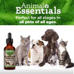 Animal Essentials Mushroom Defense - Immune System Support for Dogs & Cats, Natural Antioxidant, Mushrooms, for All Ages, Organic Herbs - 2 Fl Oz