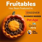 Fruitables Pumpkin Dog Digestive Fiber Supplement 15 oz