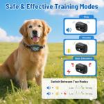 VERSMELO GPS Wireless Dog Fence, Electric Fence for Dogs, Perimeter Collar Fence System, Radius 33-1999 Yards, IPX7 Waterproof, Beep Vibration Shock Correction, for Pets Over 18 Lbs