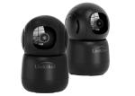 Pet Camera Indoor, Indoor Camera Wireless with 2k 360 Translation 90 Tilt Auto Tracking Motion Detection Night Vision Live Notice Schedule Share View, Pet Camera Indoor with Phone App 2.4GHz, 2 Pack