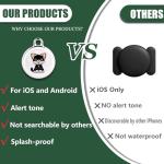 Smart GPS Tracker for Dogs, Mini Cat GPS Tracker, Positioning Smart Alarm Pet Tracker, Waterproof and Drop-Proof, Extra Long Battery Life of 365 Day, No Subscription
