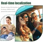 Smart GPS Tracker for Dogs, Mini Cat GPS Tracker, Positioning Smart Alarm Pet Tracker, Waterproof and Drop-Proof, Extra Long Battery Life of 365 Day, No Subscription