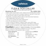 Flea and Tick Prevention for Dogs - Flea Collar - 2 Count - Adjustable