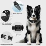 Myiwb GPS Dog Collar Tracker 2-in-1,Reflective Waterproof Adjustable Pet Collar,iOS-Only,Ideal for Dog Tracking pet Tracker,for Small to Large Dogs,Real-Time Tracking,No Monthly Fees(Black,Small)