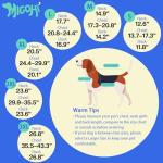 MIGOHI Snowproof Dog Coat - Thick Fleece Dog Jacket with Adjustable Collar, Keep Warm Winter Coat for Dogs Cold Weather Walking Playing,Australian Shepherd,XL,RedBlack