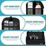 POCDUORG Pet Travel/Grooming Supplies Organizer Carry Bag - Compatible with Oneisall/Neabot Dog Grooming Vacuum, Large Capacity - Bag Only (Black)