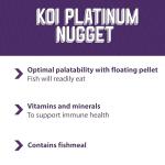 Mazuri | Koi Floating Platinum Nuggets| 20 Pound (20 lb.) Bag
