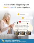 Furbo 360° Dog Camera + Mini (2-Camera Bundle Nanny Pro Subscription): Dog Safety & Home Security Alerts, Pet Camera with Speaker, Phone App & Night Vision (New Subscription Needed at Setup)