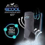 Professional's Choice 2XCOOL Sports Medicine Horse Boots | Protective & Breathable Design for Ultimate Comfort, Durability & Cooling in Active Horses | 2 Pack (BLACK, MEDIUM)