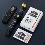 Cat Training Collar Cat Bark Collar with Remote Electric Cats Shock Collar 3300FT IP67 Waterproof 3 Training Modes Beep Vibration Shock Mode Top Meowing Effective for Bad Behavior Black Knight