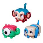Little Live Pets - Squirkies: 3 Pack: Metallic Cheeky Pop Monkey | Interactive Fidget Toys, Fidget Feature, Click, Flick, Tangle, Pop, 30+ to Collect, Multiple Fidget Points, for Kids Ages 5+.