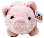 Shelter Pets Stuffed Animals: Miss Pearl - 10" Pink Pig Plush Toy - Based on Real-Life Adopted Pets - American Staffordshire Terrier - Benefiting The Animal Shelters They were Adopted from
