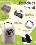 Travel Pet Food Storage Bag - Leak-Proof Container