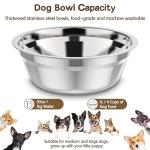 Adjustable Elevated Dog Bowl Stand for Large Dogs