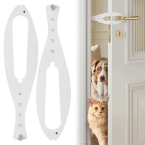 Cat Door Latch Set to Keep Dogs Out