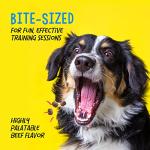 Crazy Dog Mini Train-Me! Training Treats 4 oz. Bag, Beef Flavor, with 200 Treats per Bag, Recommended by Dog Trainers