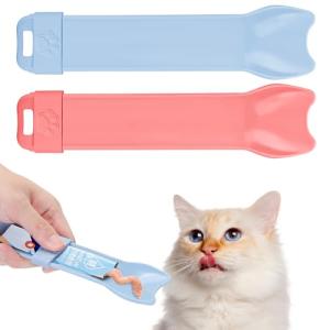 Yummy Sam Cat Strip Feeders and Squeeze Spoon