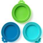 3 Pack Universal Pet Food Can Covers