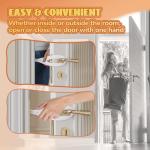 Cat Door Latch Set to Keep Dogs Out