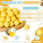 Freeze-Dried Quail Egg Yolk Treats for Pets