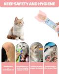 5-Pack Silicone Cat Food Can Covers Set