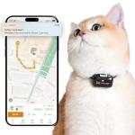 Pawfit Lite for Cats 4g GPS Tracker | Real Time Tracking | Activity Monitoring |Location History | Unlimited Range | Safety Collar Included | Onyx Black