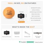 Pawfit Lite for Cats 4g GPS Tracker | Real Time Tracking | Activity Monitoring |Location History | Unlimited Range | Safety Collar Included | Onyx Black