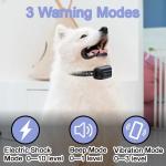 E-FENCE GPS Wireless Dog Collar Fence System, Electric Dog Collar Fence,Pet Containment System Rechargeable, Outdoor Use Only(2 Pack)