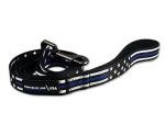 Thin Blue Line Dog Leash Stars & Stripes American Flag