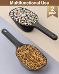 2 Pack Dog Food Scoop with Measuring Lines