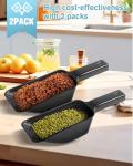 2 Pack Dog Food Scoop with Measuring Lines