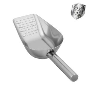 Aloxina Stainless Steel Pet Food Scoop 1 Cup