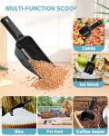 2 Pack Dog Food Scoop with Measuring Lines