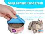 Silicone Cat Food Can Covers - 2 Pack