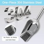 Aloxina Stainless Steel Pet Food Scoop 1 Cup