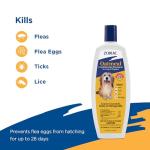 Zodiac Oatmeal Conditioning Shampoo for Dogs & Puppies 18 ounces, Small