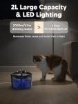 Automatic Cat Feeder and Water Fountain Combo