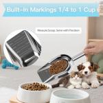 Aloxina Stainless Steel Pet Food Scoop 1 Cup