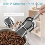 Aloxina Stainless Steel Pet Food Scoop 1 Cup