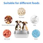 Ohtomber Stainless Steel 1.25 Gallons Large Dog Water Bowl, Metal Pet Dog Water & Food Bowl No Spilling, Outdoor Feeder Dish Plate for Cat, Big, Extra Large Pet