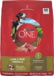 Purina ONE Dry Dog Food Lamb and Rice Formula - 16.5 lb. Bag
