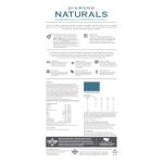 DIAMOND NATURALS Skin & Coat Real Meat Recipe Dry Dog Food with Wild Caught Salmon 30 Pound (Pack of 1)