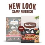 Rachael Ray Nutrish Dish Premium Natural Dry Dog Food, Beef & Brown Rice Recipe with Veggies, Fruit & Chicken, 11.5 Pounds (18146700)